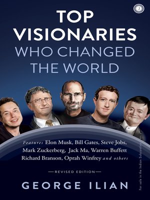 cover image of Top Visionaries Who Changed the World (Revised Edition)